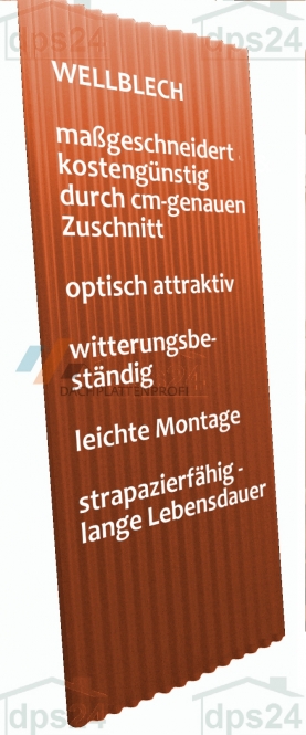 Wellprofil 0.5mm 13 Farben VLIES Tropfschutzschicht 