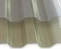 PVC 1 mm Trapez-/Spundwandprofil klar oder bronziert 