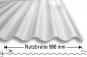 Lichtplatte Acryl 3 mm Wabe klar 